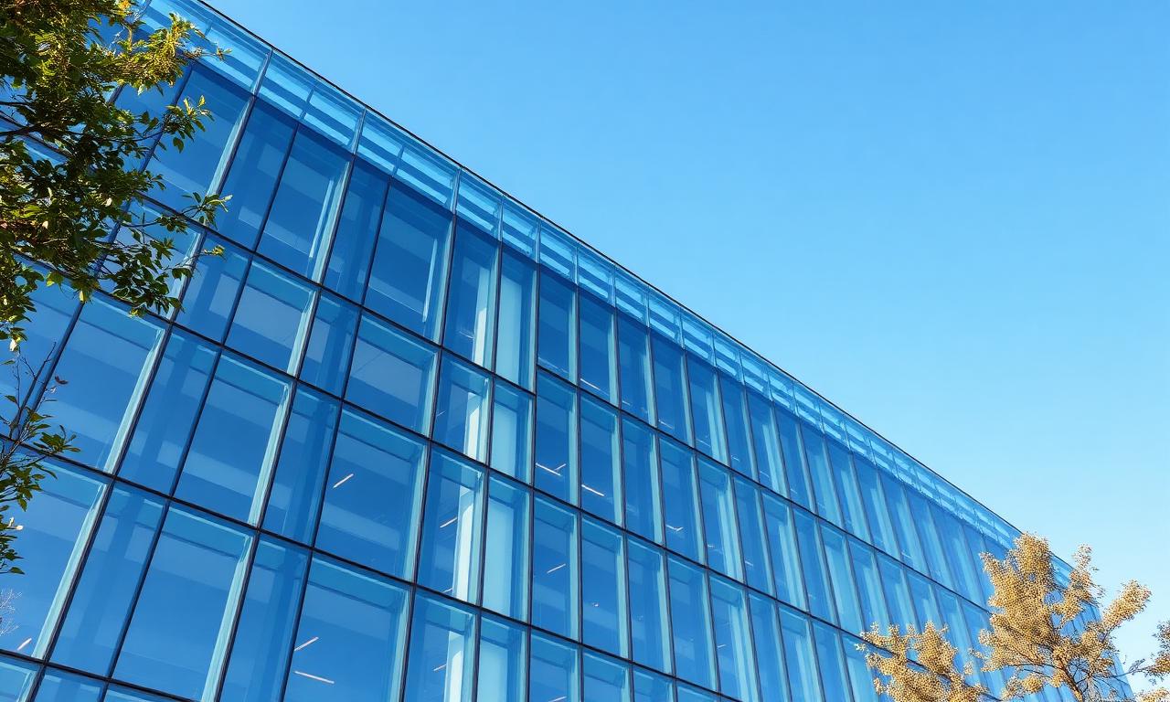 Bâtiment tertiaire moderne