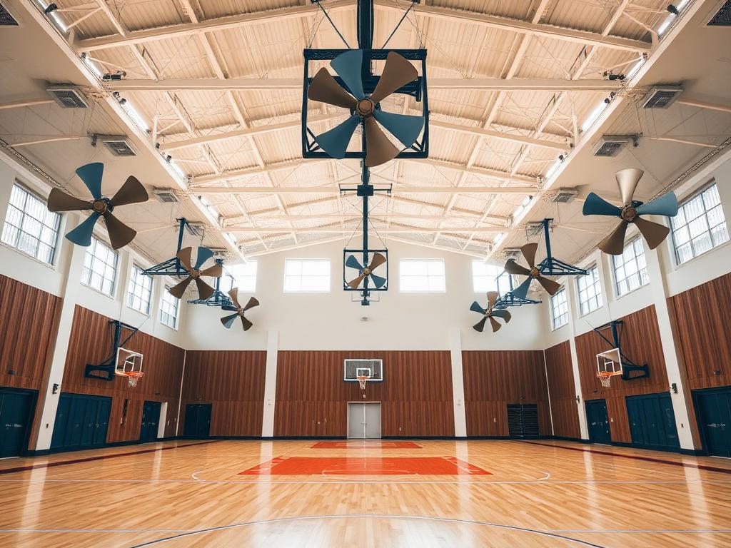 Chauffage d'un Gymnase Municipal